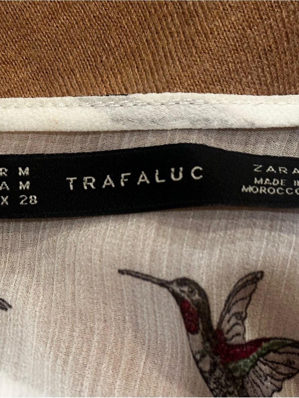 Zara Hummingbird Top - Picture 2 of 5